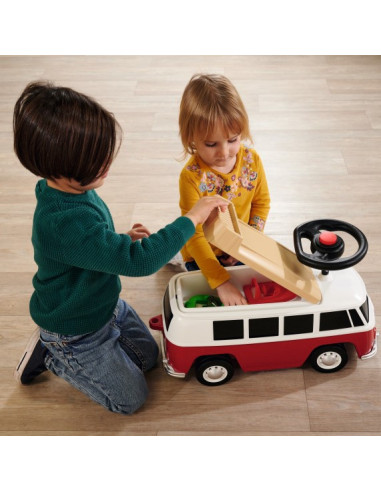 BIG Jeździk Volkswagen Van Samochód Auto dla Dzieci + Dźwięk