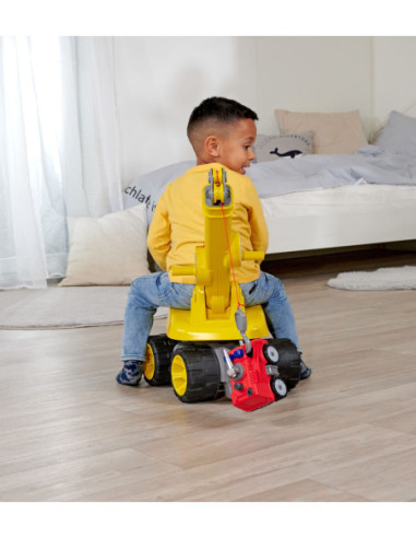 BIG Jeździk Dźwig Maxi Crane