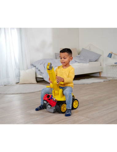 BIG Jeździk Dźwig Maxi Crane