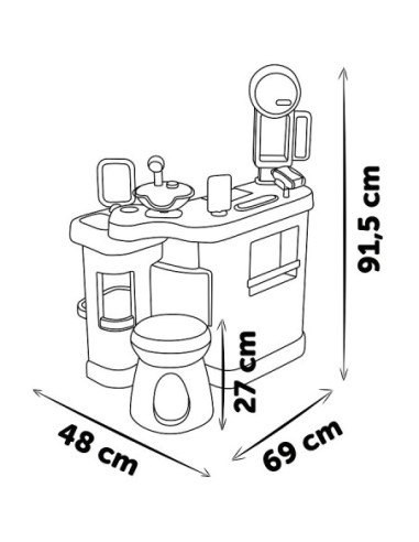 SMOBY My Beauty Centrum Barbera Fryzjer Salon Fryzjerski