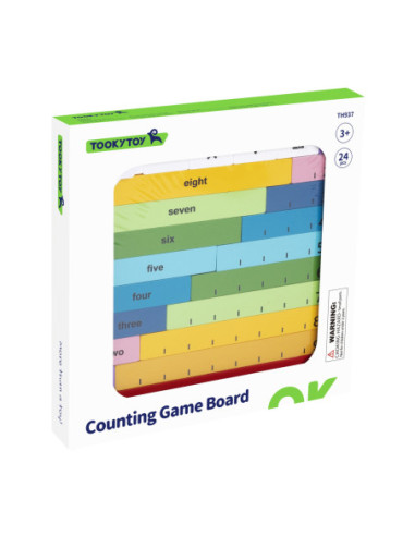 Tooky Toy Drewniana Tablica Matematyczna Nauka Liczenia Liczydło