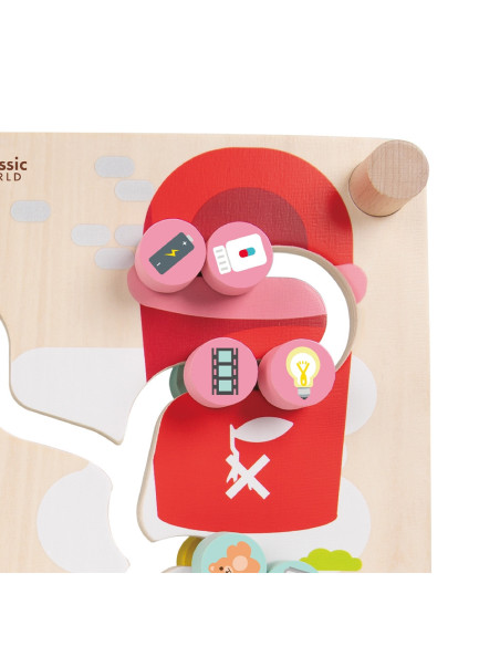 CLASSIC WORLD Gra Logiczna 2w1 Segregacja Odpadów Sorter Miasto