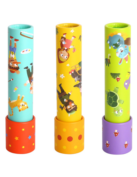 WOOPIE GREEN Kalejdoskop Luneta Kolorowa dla Dzieci Postacie z Bajek Zwierzątka 1 szt.