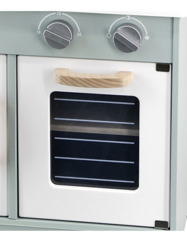 VIGA PolarB Drewniana Kuchnia z Akcesoriami Eco Green