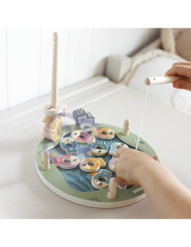 Viga PolarB Drewniana Gra Łowienie Rybek