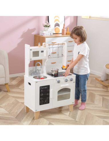 Viga PolarB Drewniana Kuchnia Światło Dźwięk + Akcesoria