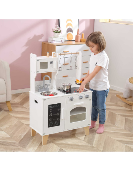 Viga PolarB Drewniana Kuchnia Światło Dźwięk + Akcesoria