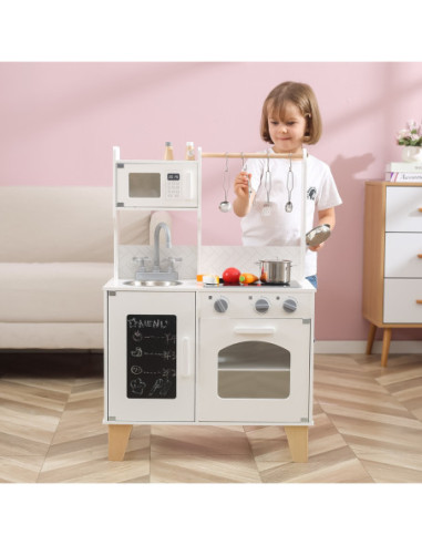 Viga PolarB Drewniana Kuchnia Światło Dźwięk + Akcesoria