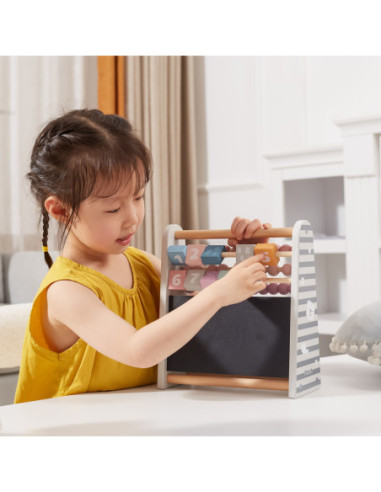 Viga PolarB Dwustronna Tablica Kredowa z Liczydłem 3w1