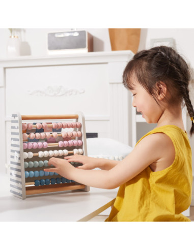 Viga PolarB Dwustronna Tablica Kredowa z Liczydłem 3w1