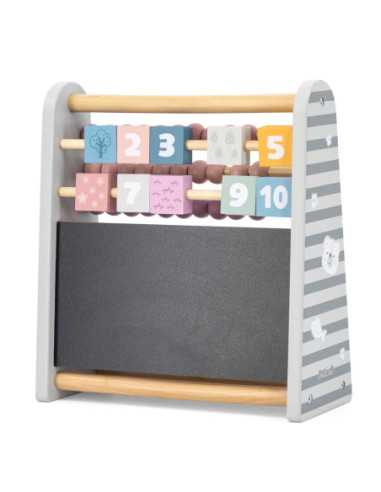 Viga PolarB Dwustronna Tablica Kredowa z Liczydłem 3w1