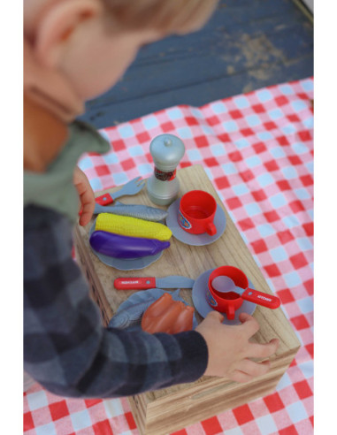 WOOPIE Grill dla Dzieci ze Światłem i Dźwiękiem + Akc.