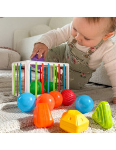 WOOPIE Elastyczna Kostka Sensoryczna Sorter dla Dzieci 13 el. 2