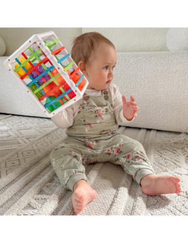 WOOPIE Elastyczna Kostka Sensoryczna Sorter dla Dzieci 13 el.