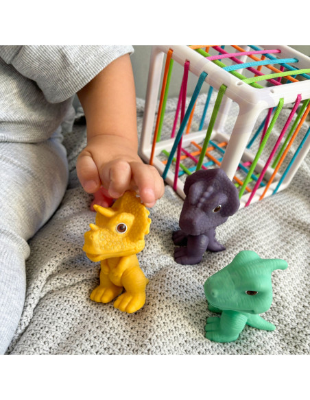 WOOPIE Elastyczna Kostka Sensoryczna Sorter dla Dzieci 6 el.