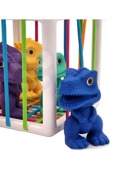 WOOPIE Elastyczna Kostka Sensoryczna Sorter dla Dzieci 6 el.