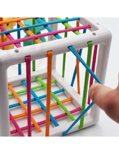 WOOPIE Elastyczna Kostka Sensoryczna Sorter dla Dzieci 6 el.