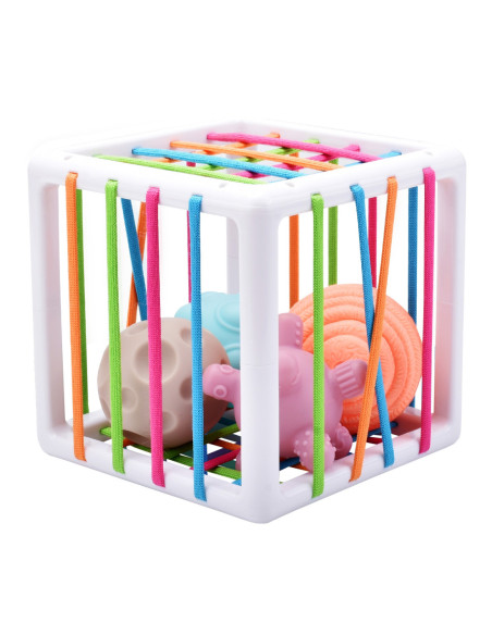 WOOPIE Elastyczna Kostka Sensoryczna Sorter dla Dzieci 5 el.