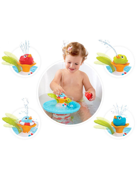 WOOPIE Zabawka do Kąpieli Wyścig Kaczuszek Wodna Fontanna