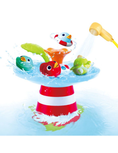 WOOPIE Zabawka do Kąpieli Wyścig Kaczuszek Wodna Fontanna