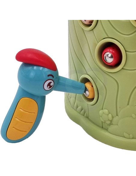 WOOPIE Gra Zręcznościowa Złap Robaka + 2 Dziecioły