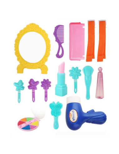 WOOPIE Zestaw Małej Księżniczki w Plecaku Toaletka 19 el.