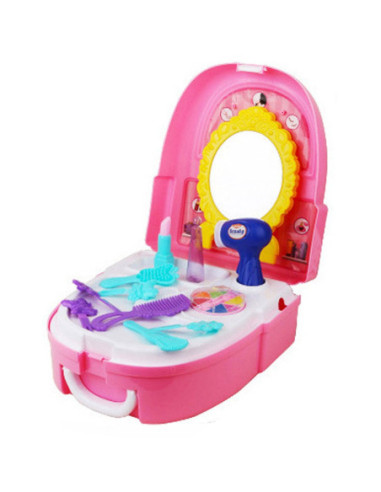 WOOPIE Zestaw Małej Księżniczki w Plecaku Toaletka 19 el.