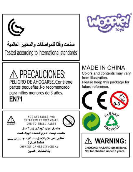 WOOPIE Zestaw Małego Kucharza Lodziarnia Sklepik w Plecaku 36 el.