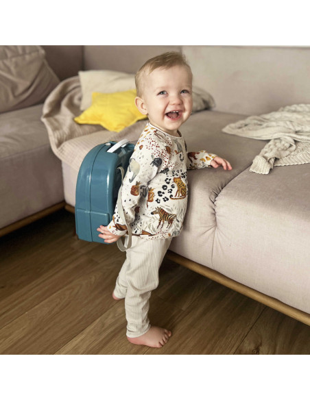 WOOPIE Zestaw Małego Majsterkowicza Warsztat w Plecaku 15 el.