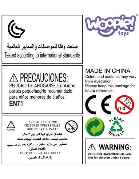 WOOPIE Zestaw Małego Majsterkowicza Warsztat w Plecaku 15 el.