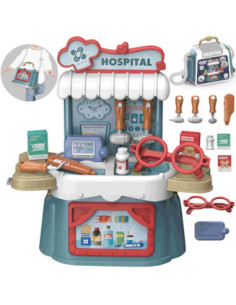WOOPIE Zestaw Małego Lekarza Walizka 3w1 Torba 21 el.