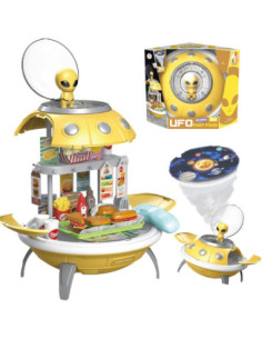 WOOPIE Sklep Fast Food 3w1 Plecak Projektor UFO 60 el.