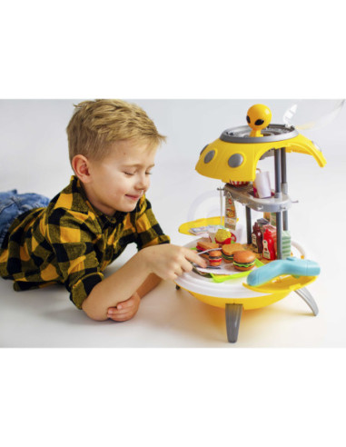 WOOPIE Sklep Fast Food 3w1 Plecak Projektor UFO