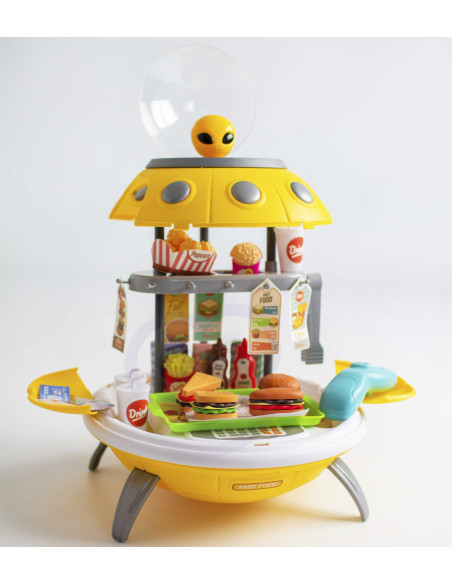 WOOPIE Sklep Fast Food 3w1 Plecak Projektor UFO