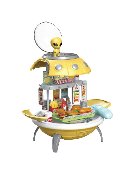 WOOPIE Sklep Fast Food 3w1 Plecak Projektor UFO