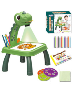 WOOPIE Drawing Board Dinosaur Projector + Markers