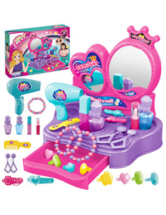 WOOPIE Dressing Table for Girls Beauty Studio 18 pcs.
