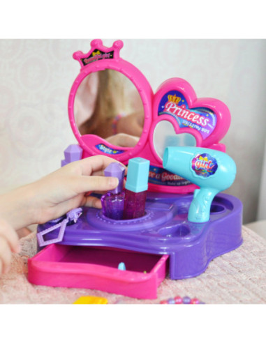 WOOPIE Toaletka dla Dziewczynki Studio Urody 18 el.