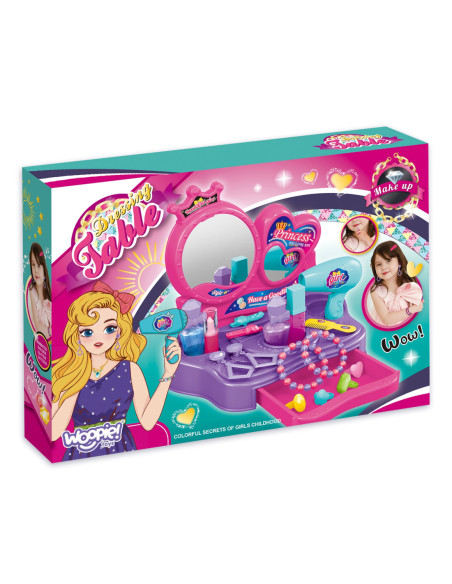 WOOPIE Toaletka dla Dziewczynki Studio Urody 18 el.