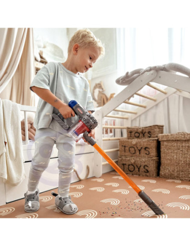WOOPIE Interaktywny Odkurzacz Pionowy 3w1 dla Dzieci z Funkcją Ssania