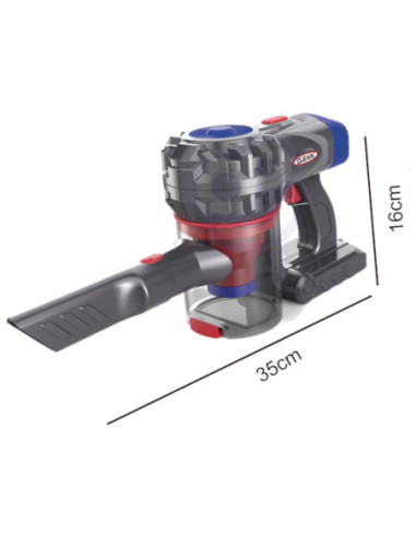 WOOPIE Interaktywny Odkurzacz Pionowy 3w1 dla Dzieci z Funkcją Ssania