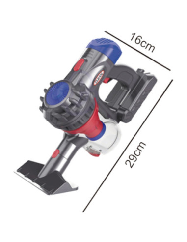 WOOPIE Interaktywny Odkurzacz Pionowy 3w1 dla Dzieci z Funkcją Ssania