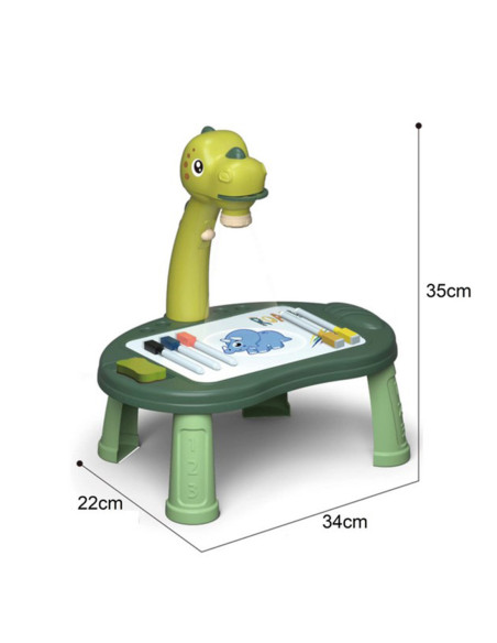 WOOPIE Tablica do Rysowania z Grą Planszową