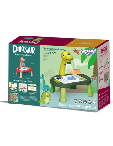 WOOPIE Tablica do Rysowania z Grą Planszową