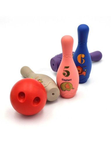 WOOPIE Kręgle Sensoryczne dla Niemowląt 8 el.