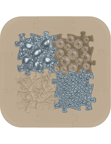 WOOPIE Mata Sensoryczna Ortopedyczna do Domowego SPA 12 el.