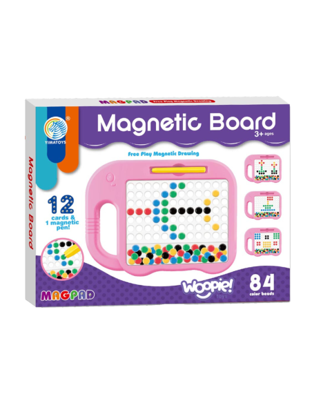WOOPIE Tablica Magnetyczna dla Dzieci Montessori MagPad Słonik