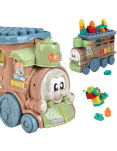 WOOPIE Big Train Train Blocks
