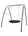 Axi Bocianie Gniazdo Huśtawka z Metalowym Stelażem dla Dzieci