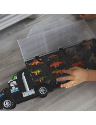 WOOPIE Samochód Transporter Dinozaury Ciężarówka